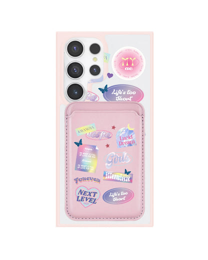 Android Magnetic Wallet Case - Aespa Girls Pack