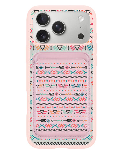 iPhone Magnetic Wallet Case - Ethnic 1.0