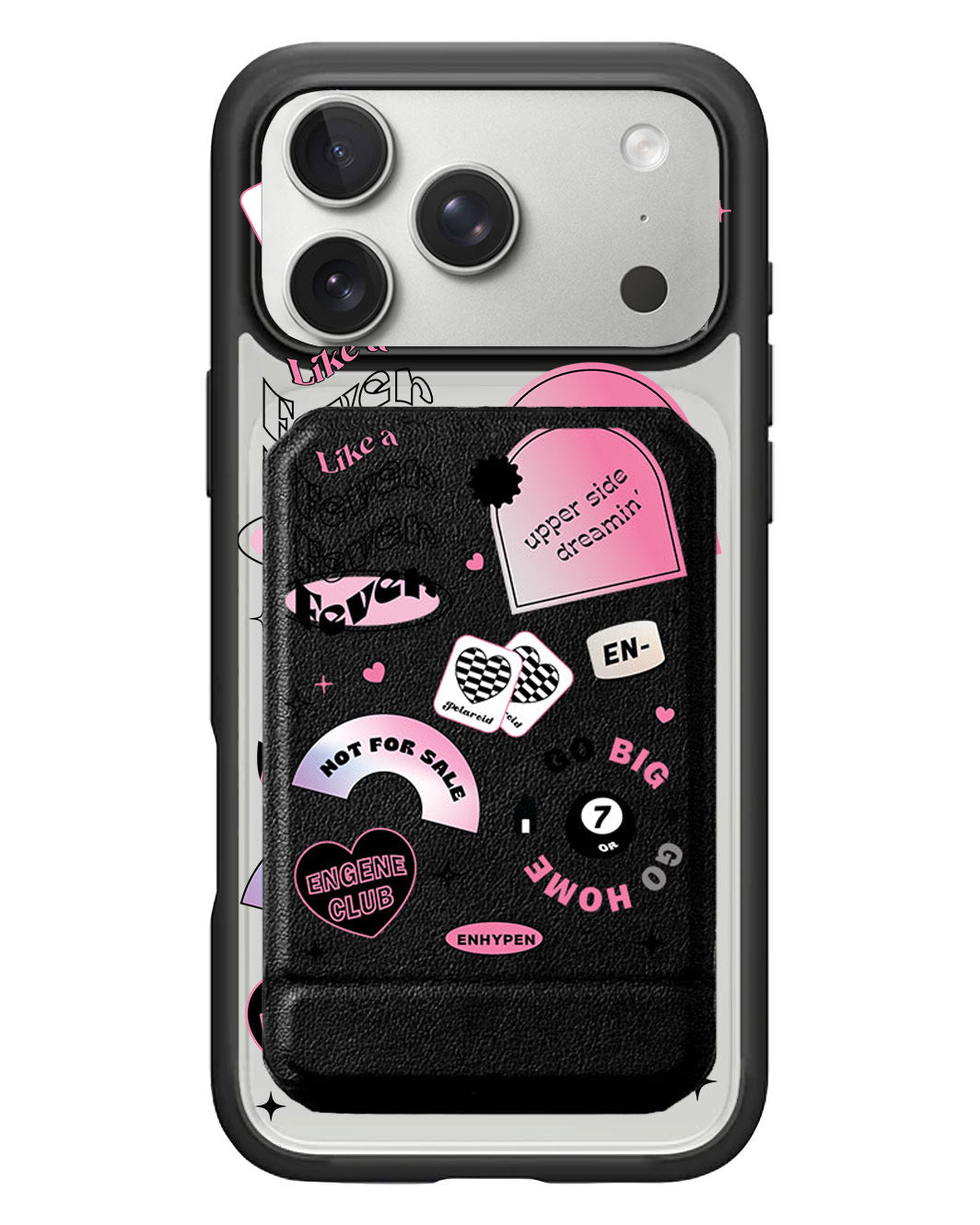 iPhone Magnetic Multifold Wallet - Enhyphen Sticker Pack