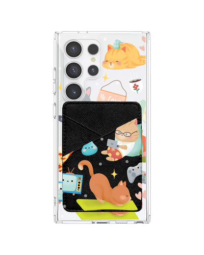 Android Phone Wallet Case - Stay Home