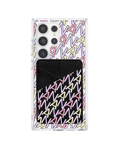 Android Phone Wallet Case - Initial 5.0 Monogram