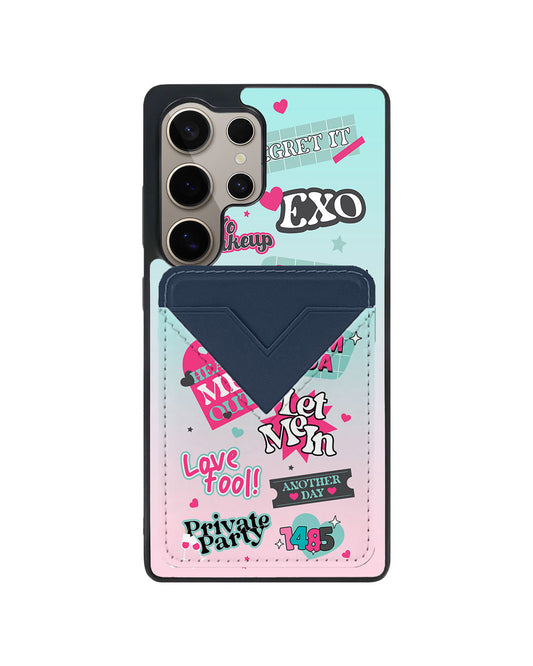 Android Avant Wallet Case - Exo Cream Soda
