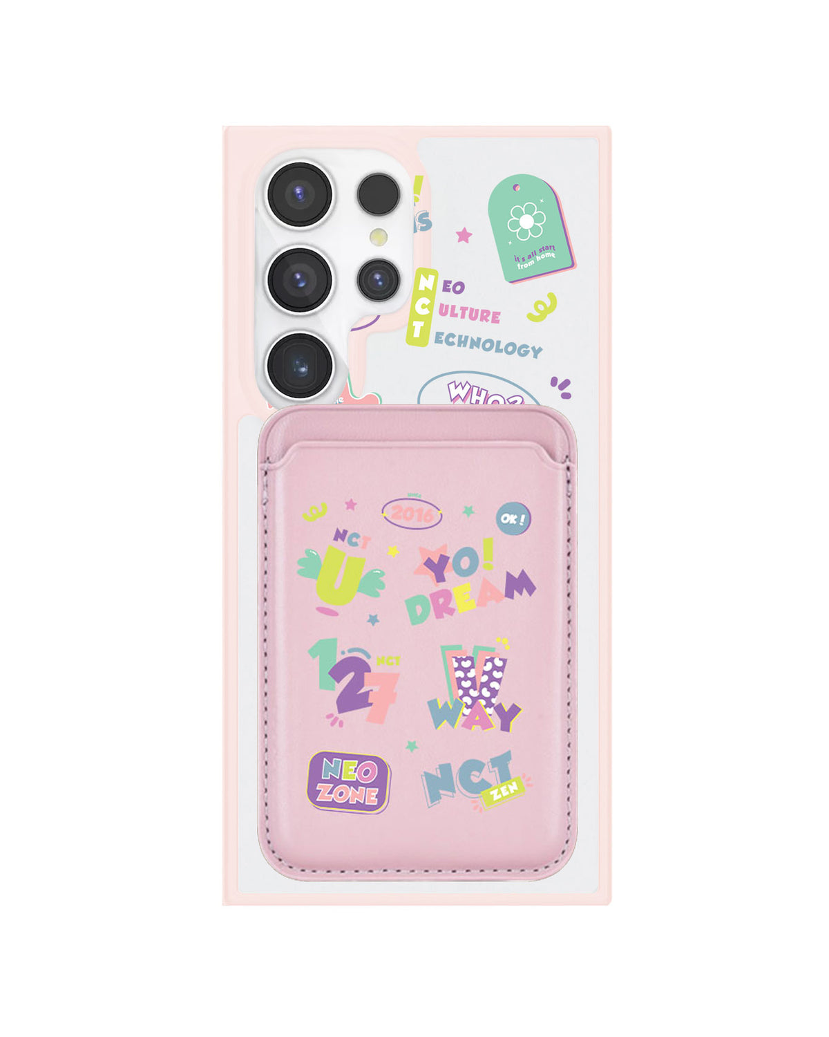Android Magnetic Wallet Case - NCT Sticker Pack