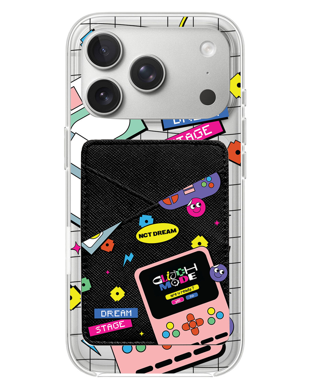iPhone Phone Wallet Case - NCT Glitch Mode