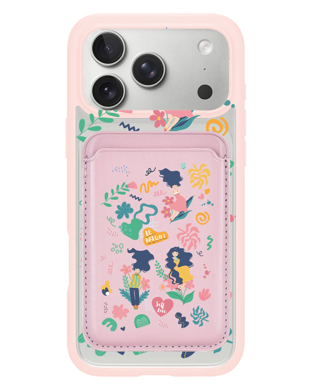 iPhone Magnetic Wallet Case - Self Love Sticker Pack 2.0