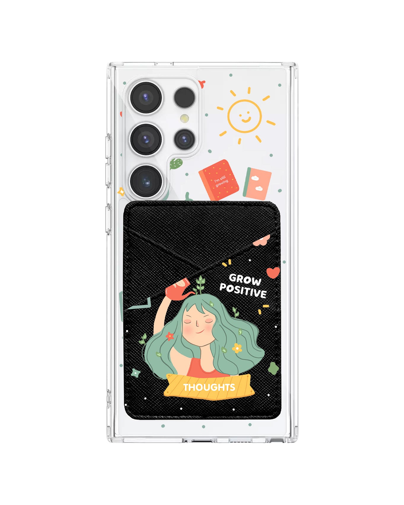 Android Phone Wallet Case - Grow