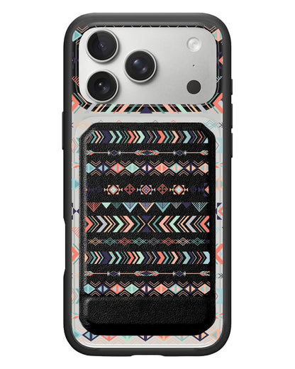 iPhone Magnetic Multifold Wallet - Ethnic 2.0