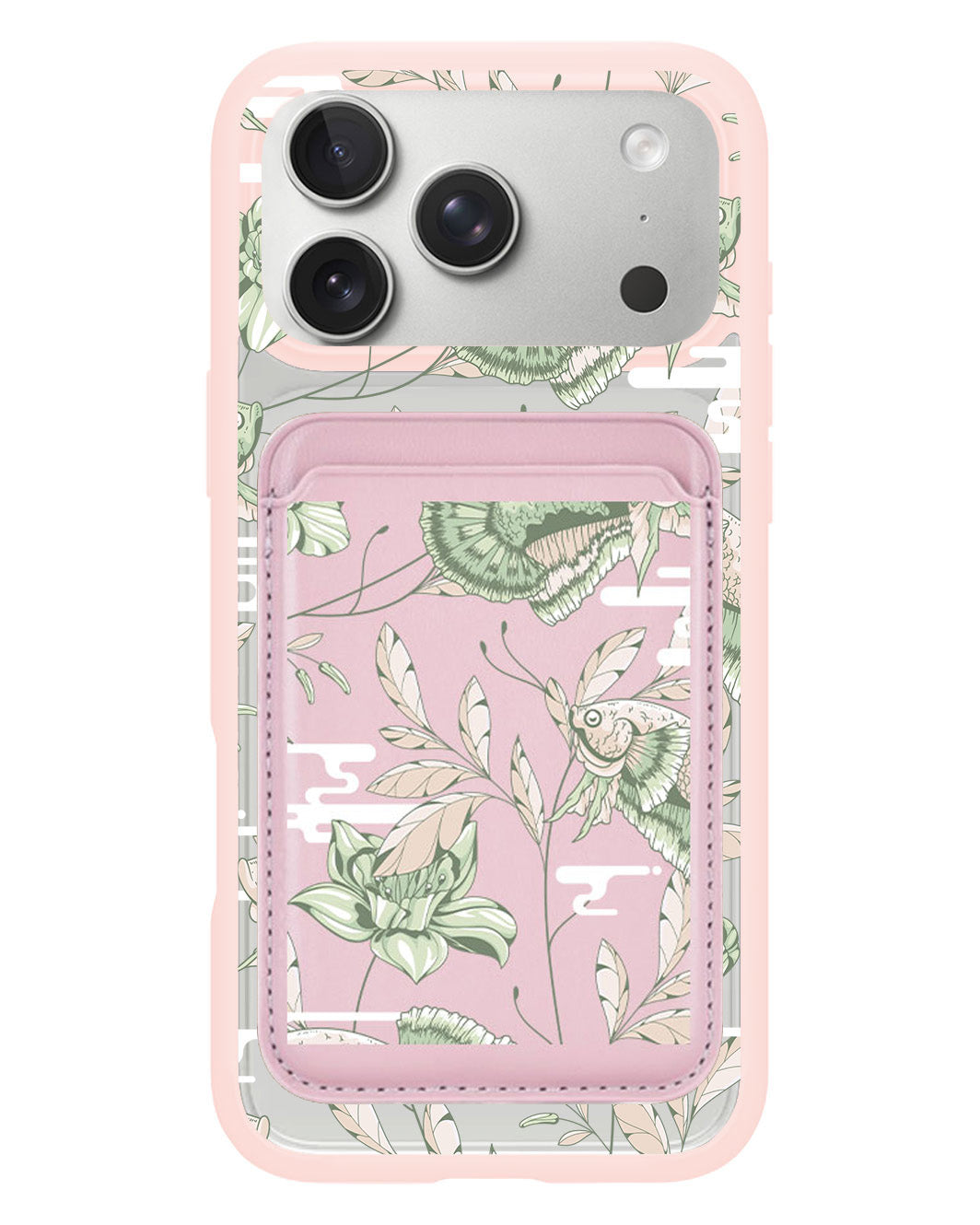 iPhone Magnetic Wallet Case - Fish & Floral 6.0