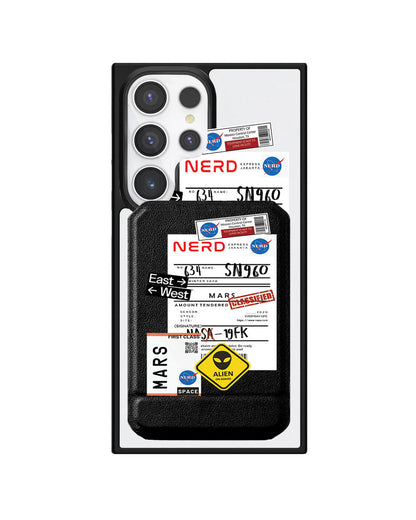 Android Magnetic Multifold Wallet - Ticket To Mars