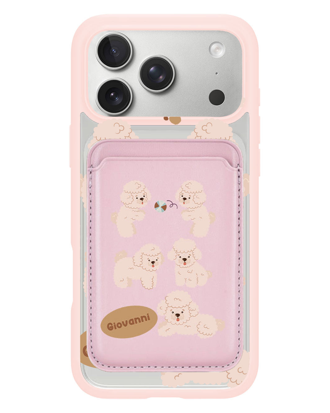 iPhone Magnetic Wallet Case - Poodle Squad 2.0
