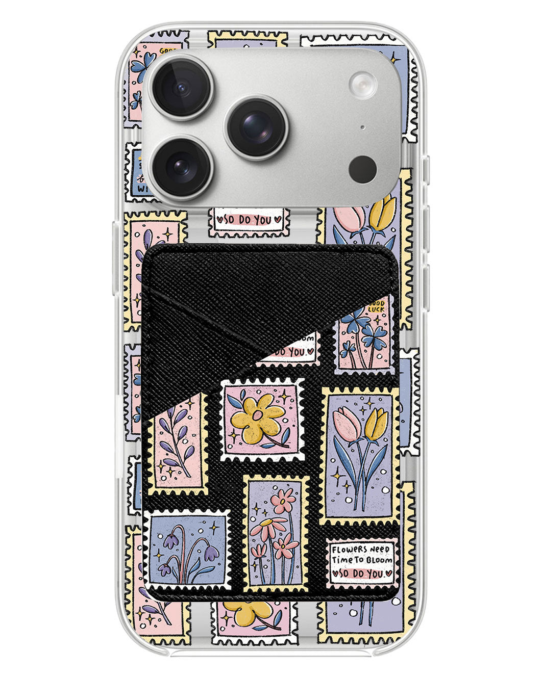 iPhone Phone Wallet Case - Time To Bloom