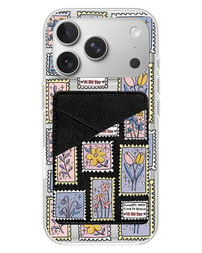 iPhone Phone Wallet Case - Time To Bloom