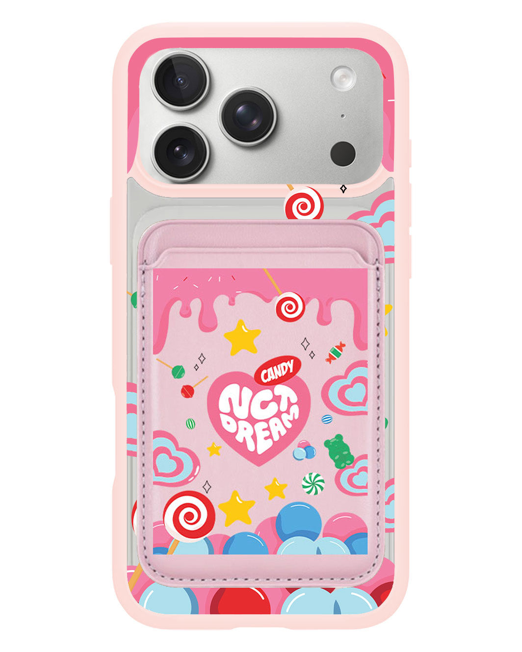 iPhone Magnetic Wallet Case - NCT Dream Candy 1.0