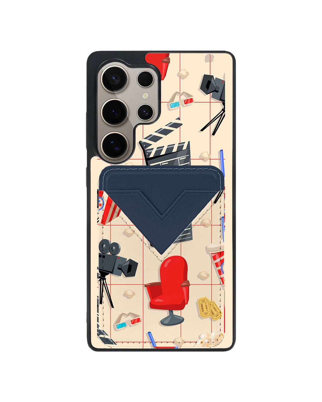 Android Avant Wallet Case - Movie Night