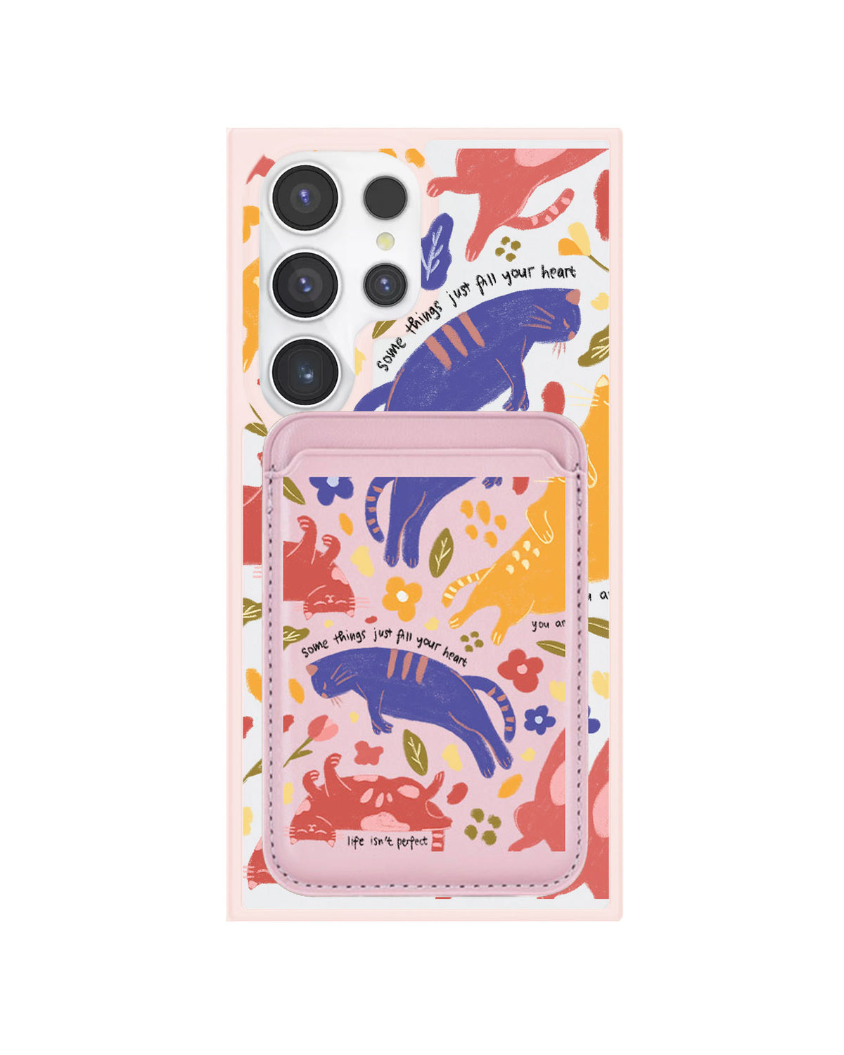 Android Magnetic Wallet Case - Pet Lovers