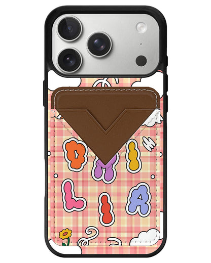 iPhone Avant Wallet Case - Adorable Monogram 6.0