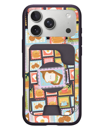 iPhone Magpop Wallet - Breakfast Menu Stamps
