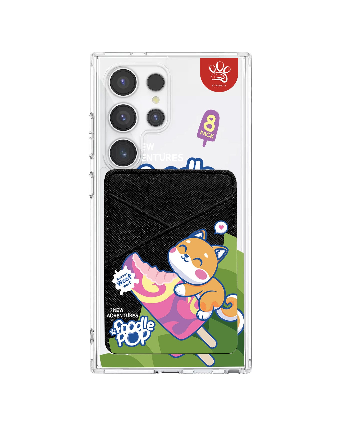 Android Phone Wallet Case - Poodle Pop