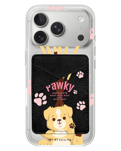 iPhone Phone Wallet Case - Pawky Dog