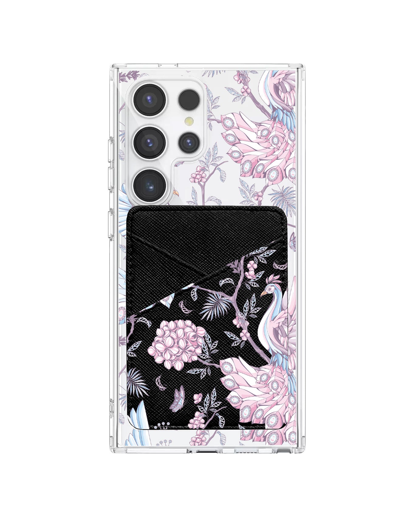 Android Phone Wallet Case - Peacock 2.0