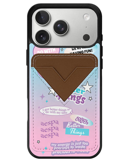 iPhone Avant Wallet Case - Aespa Better Things