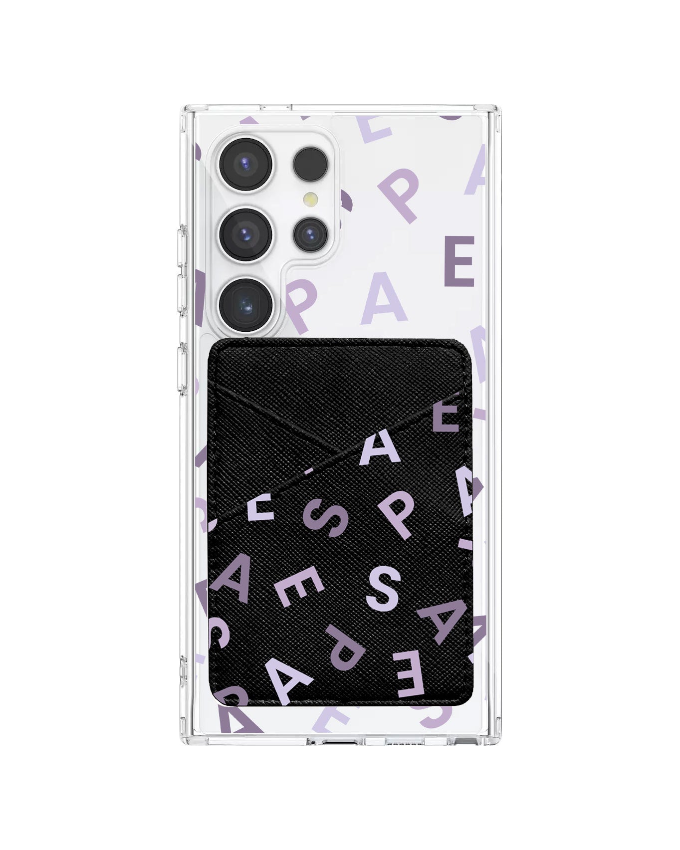Android Phone Wallet Case - Aespa Monogram