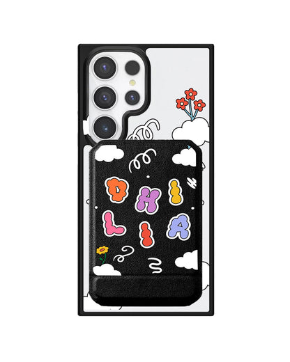 Android Magnetic Multifold Wallet - Adorable Monogram 6.0