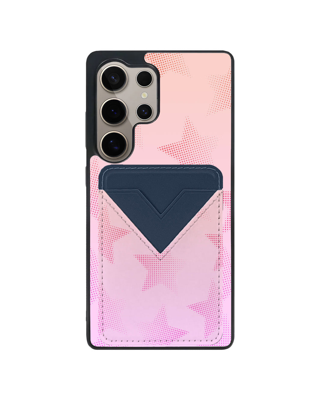 Android Avant Wallet Case - Pink Star