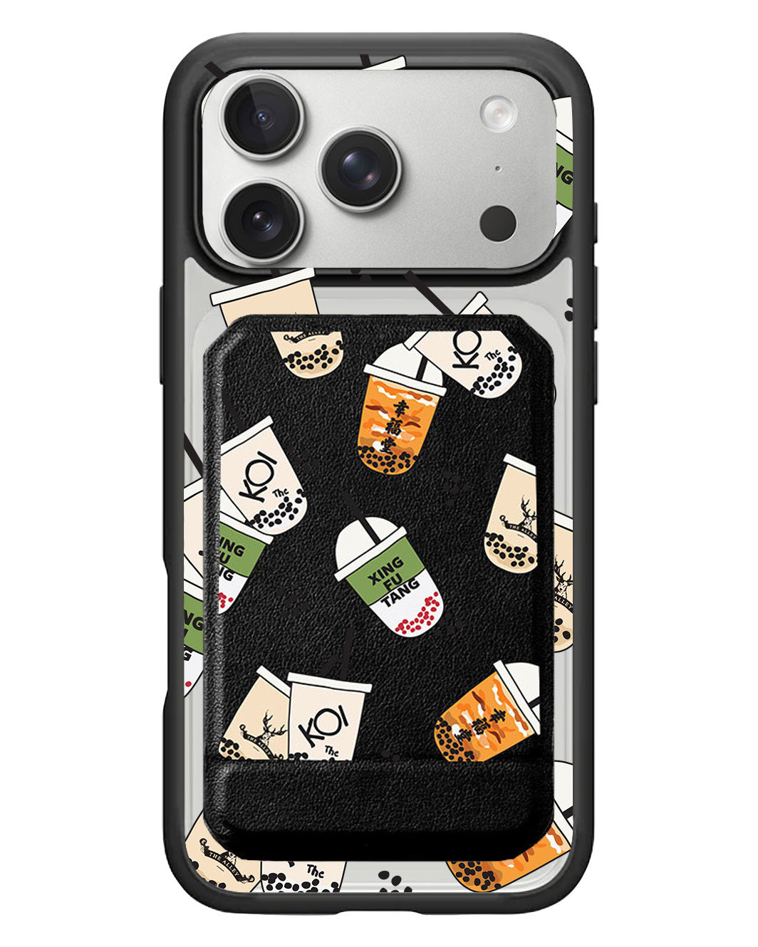 iPhone Magnetic Multifold Wallet - Boba 1.0