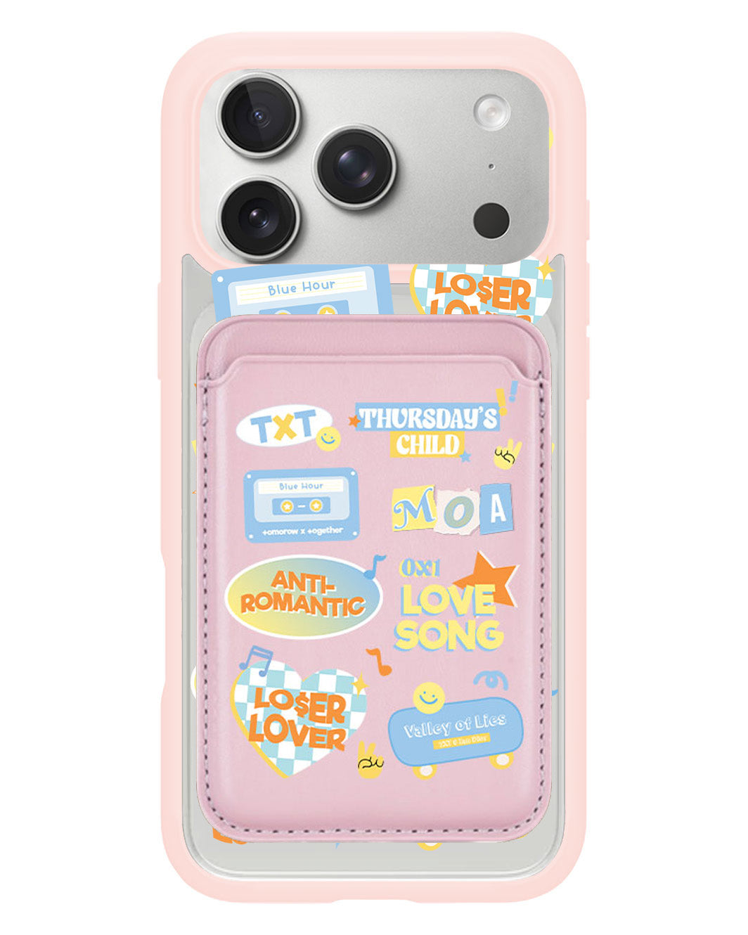 iPhone Magnetic Wallet Case - TXT Sticker Pack