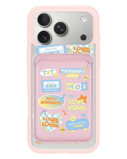iPhone Magnetic Wallet Case - TXT Sticker Pack