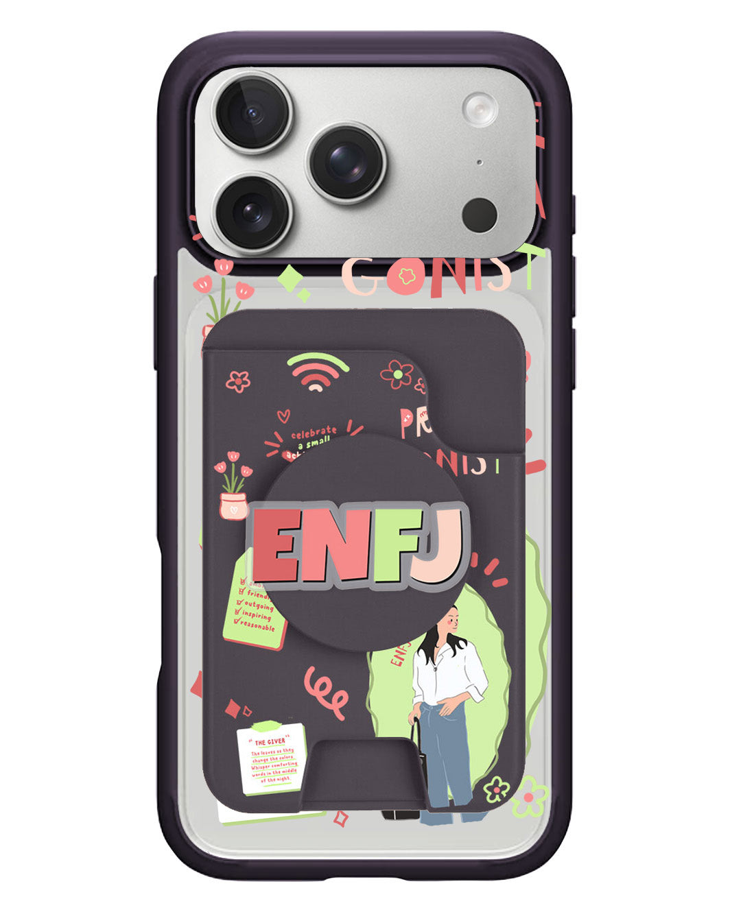 iPhone Magpop Wallet - ENFJ