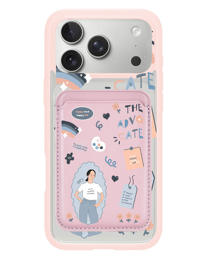 iPhone Magnetic Wallet Case - INFJ