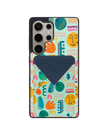 Android Avant Wallet Case - Silent Art