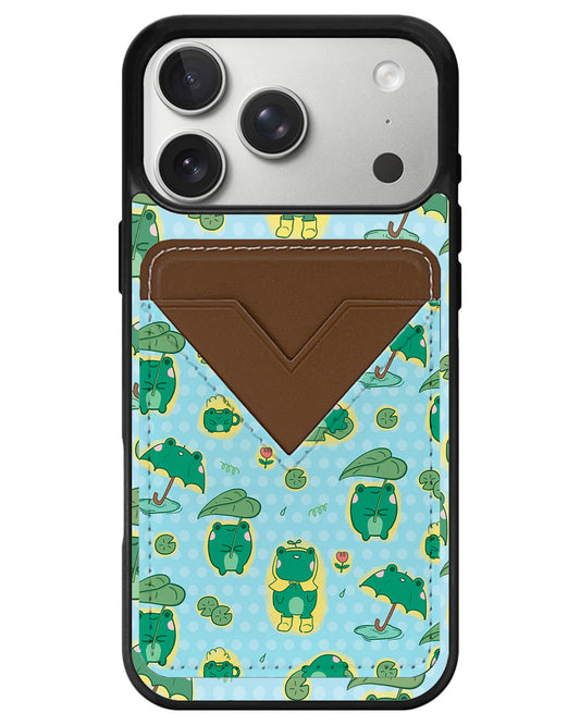 iPhone Avant Wallet Case - Happy Rain