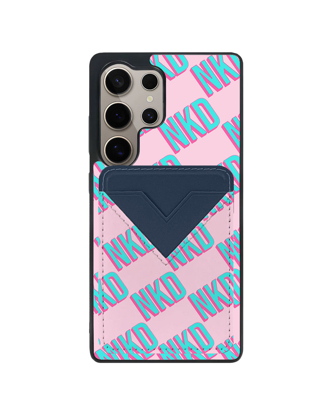 Android Avant Wallet Case - Custom Monogram 3.0 Diagonal Initial 4.0