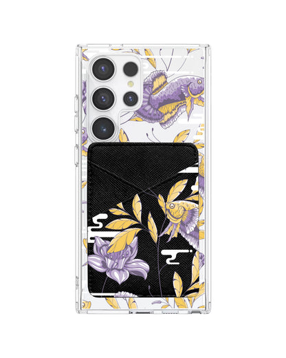 Android Phone Wallet Case - Fish & Floral 5.0
