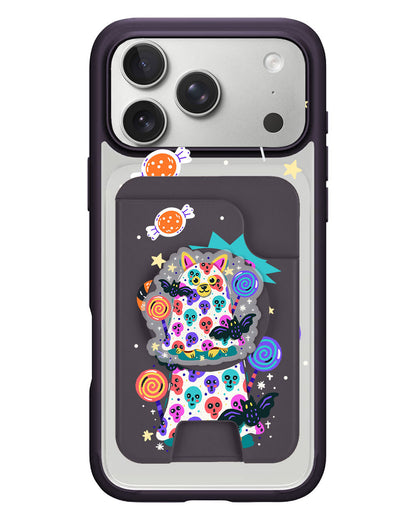 iPhone Magpop Wallet - Puppy Monster