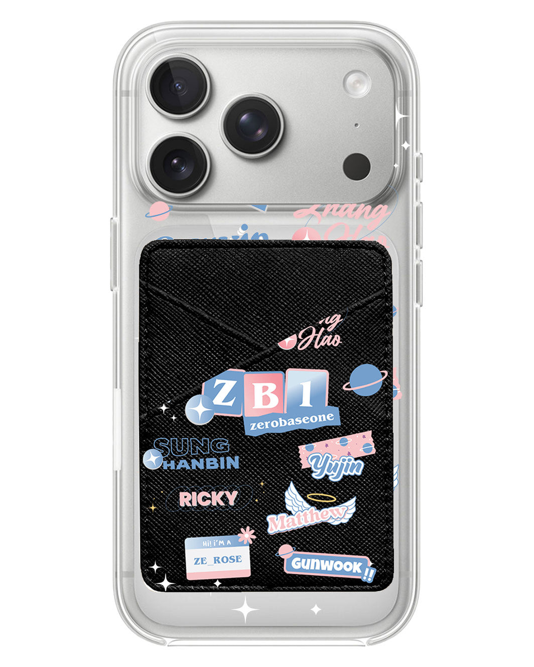 iPhone Phone Wallet Case - Zerobaseone Members