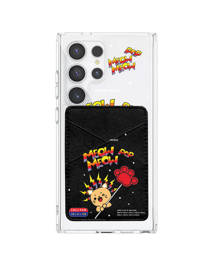 Android Phone Wallet Case - Meow Pop 2.0