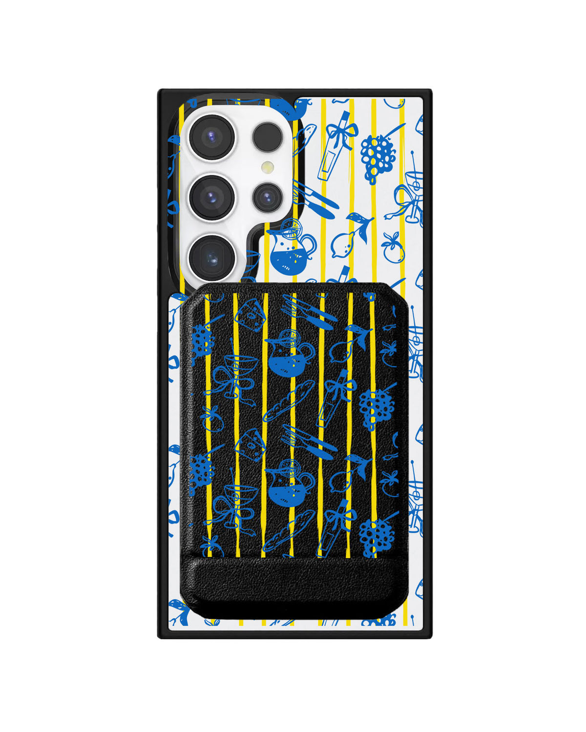 Android Magnetic Multifold Wallet - Italian Summer