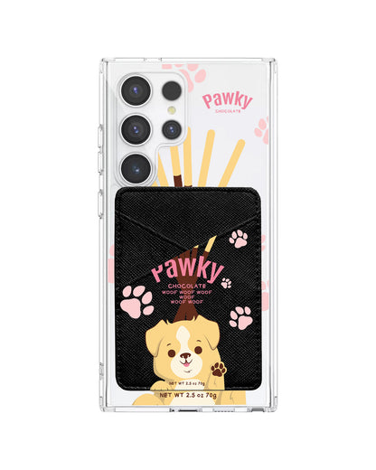 Android Phone Wallet Case - Pawky Dog