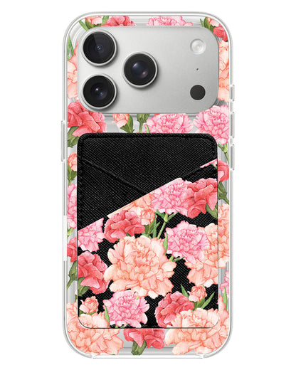 iPhone Phone Wallet Case - January Carnation