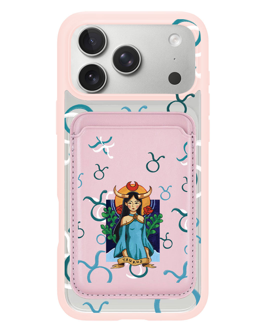 iPhone Magnetic Wallet Case - Taurus
