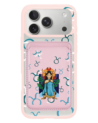iPhone Magnetic Wallet Case - Taurus