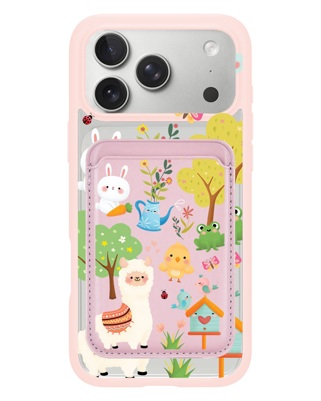 iPhone Magnetic Wallet Case - Spring