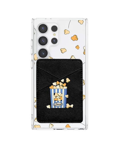 Android Phone Wallet Case - Popcorn