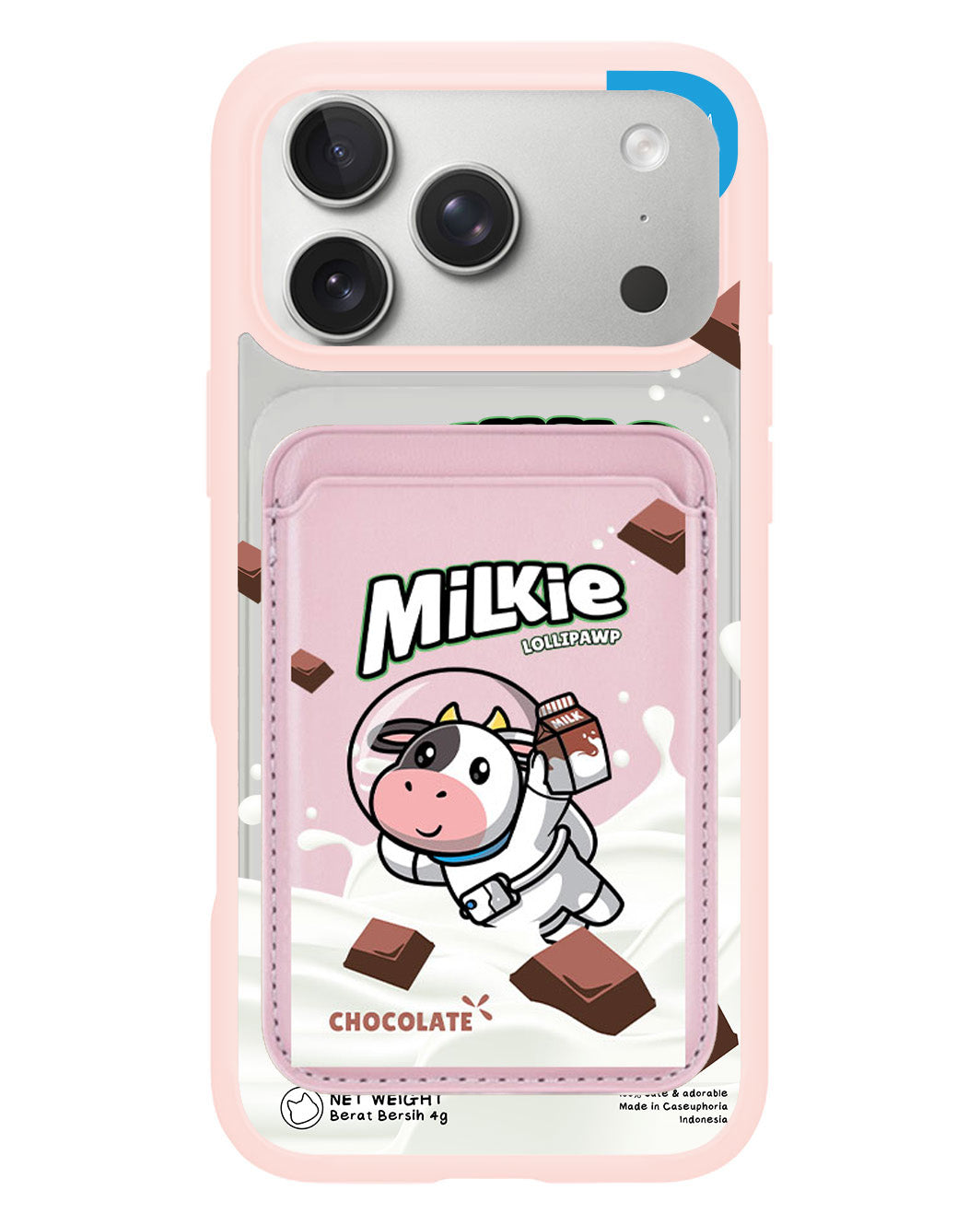 iPhone Magnetic Wallet Case - Milkie