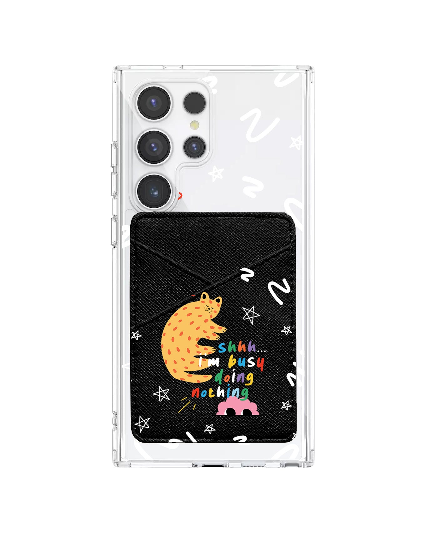 Android Phone Wallet Case - Busy Doing Nothing