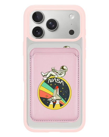 iPhone Magnetic Wallet Case - Nasa